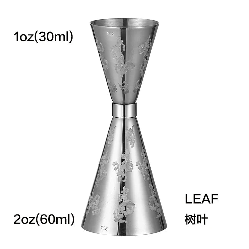 Edelstahl Jigger Cocktail Jigger Bar Messbecher Bar Werkzeuge Bar Zubehör | Karnz