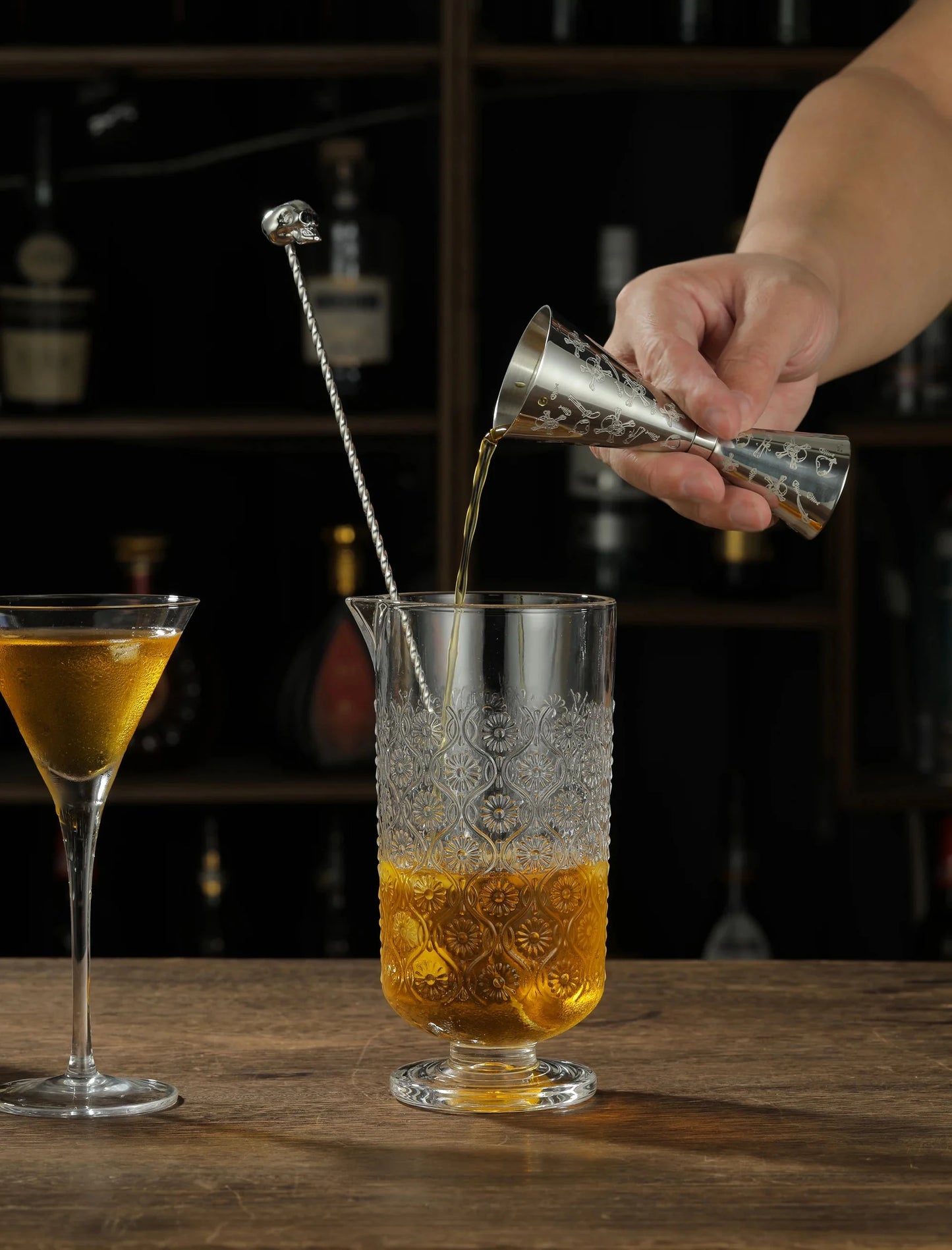 Edelstahl Jigger Cocktail Jigger Bar Messbecher Bar Werkzeuge Bar Zubehör | Karnz