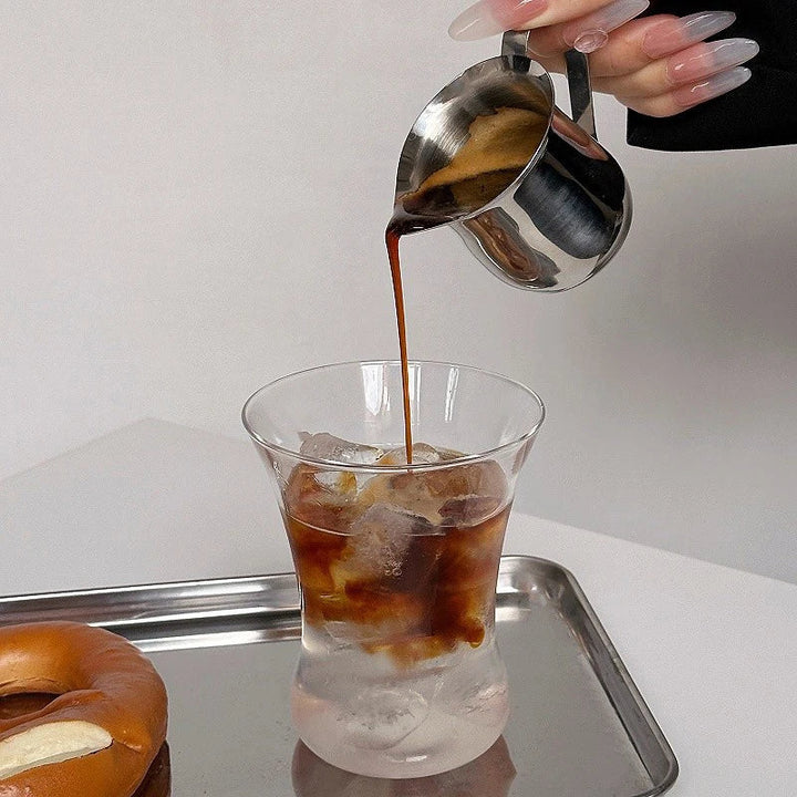 Edelstahl Milchaufschäumer Kanne Kaffee Latte Art Messbecher | Karnz