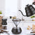 Edelstahl Pour Over Kaffeekanne Tropfenkocher mit Thermometer | Karnz