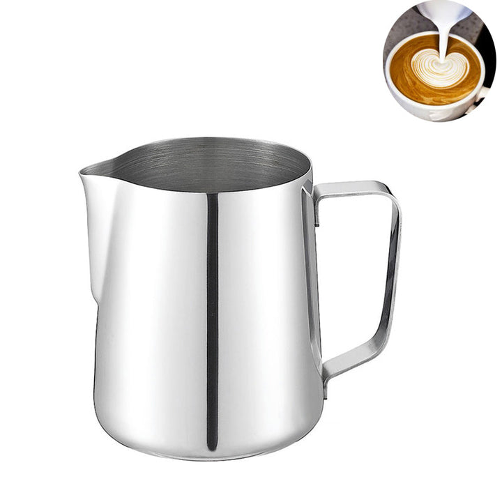 Edelstahl Pull Flower Kaffeetasse Cappuccino Creme Milchschaum Becher | Karnz