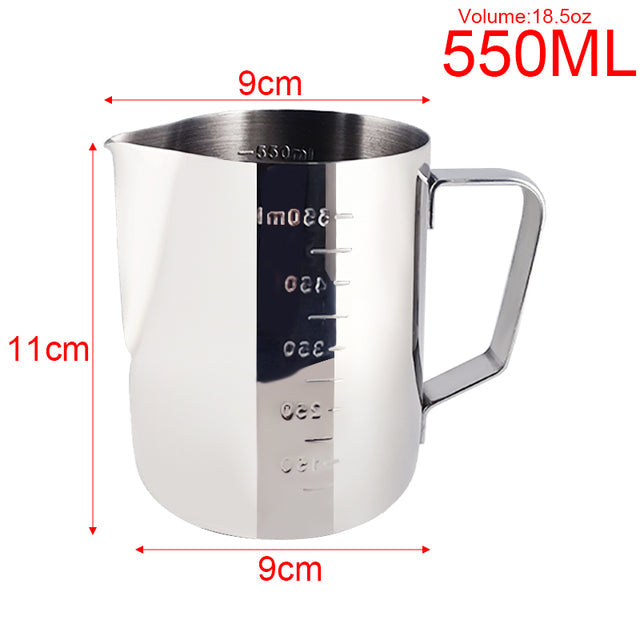 Edelstahl Pull Flower Kaffeetasse Cappuccino Creme Milchschaum Becher | Karnz