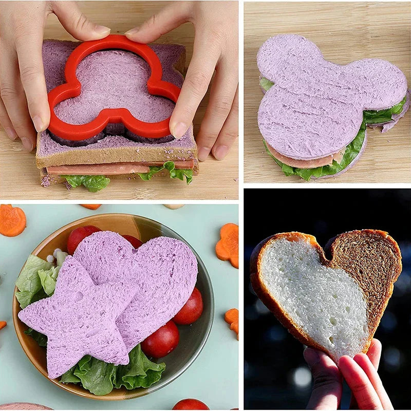 Edelstahl Sandwich Ausstecher Keksform Prägegerät Lebensmittelform Maker | Karnz