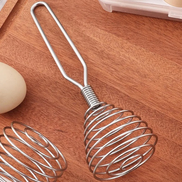 Edelstahl Spiralbesen Handmixer Koch Ei Soße Rührer | Karnz
