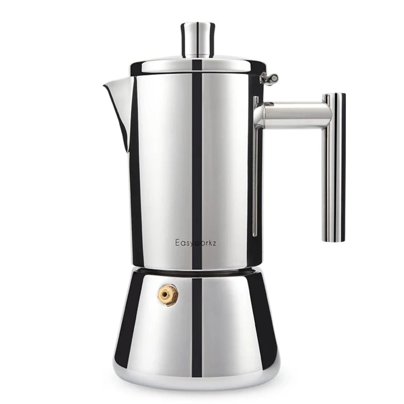 Edelstahl Herd Espresso Maker Moka Topf Kaffeemaschine | Karnz