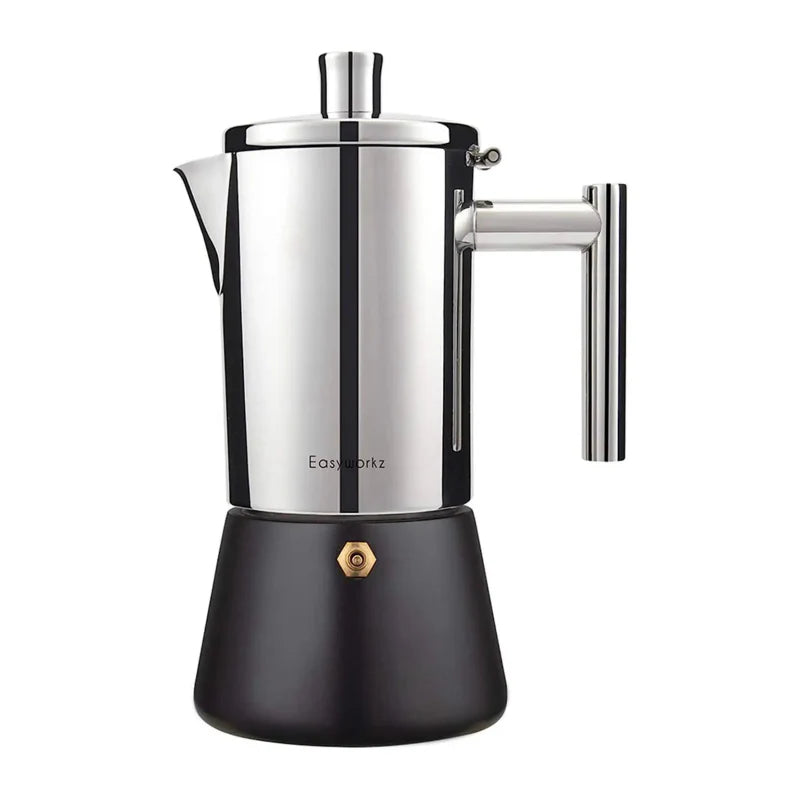 Edelstahl Herd Espresso Maker Moka Topf Kaffeemaschine | Karnz