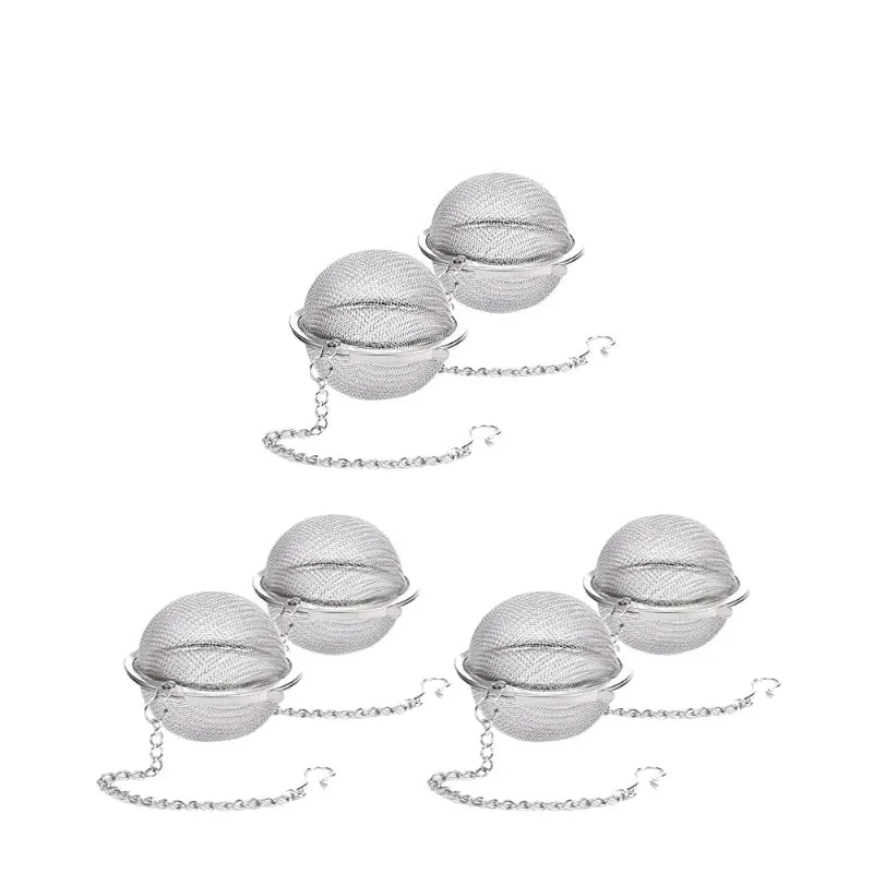 Edelstahl Teeball-Infusor Mesh loser Teesieb mit Kette | Karnz