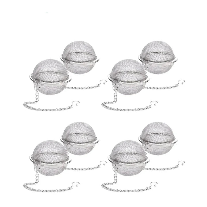 Edelstahl Teeball-Infusor Mesh loser Teesieb mit Kette | Karnz
