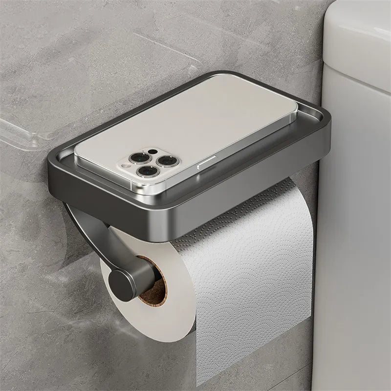 Stalux Toilettenpapierhalter mit Ablage