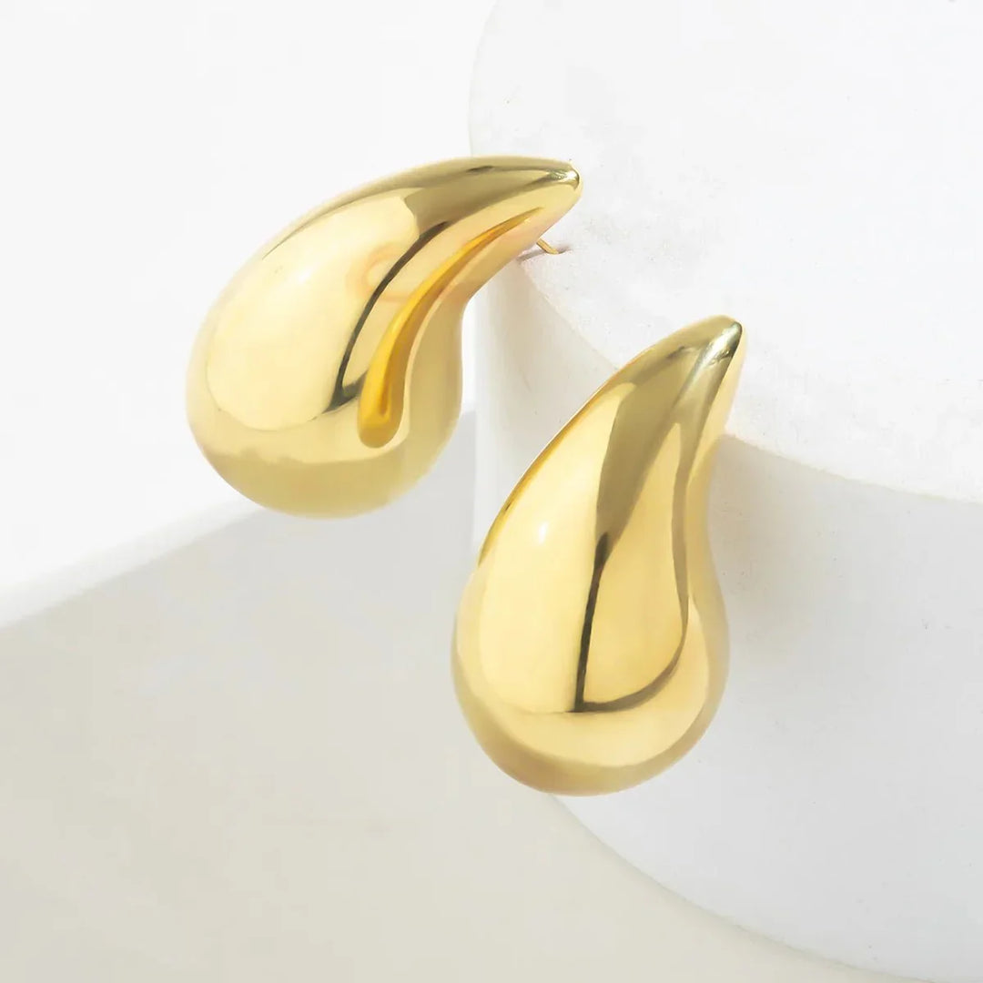 Karnz | Statement Wassertropfen Ohrringe