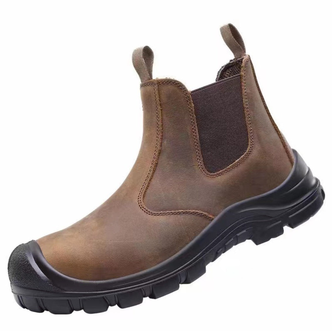 Sandsberg | Arbeits- & Sicherheitsstiefel | Orthopädischer Halt & Rutschfest | Schwarz