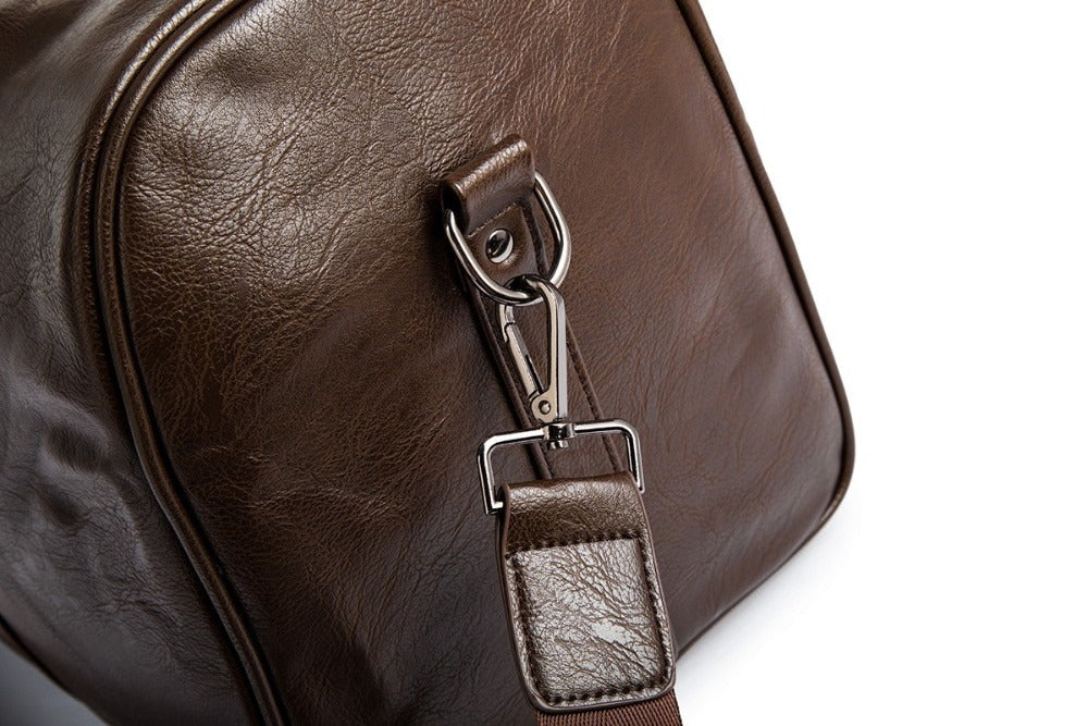 Große Kapazitäts Leder Reise-Duffel – Leicht & Langlebig Handgepäck | Karnz