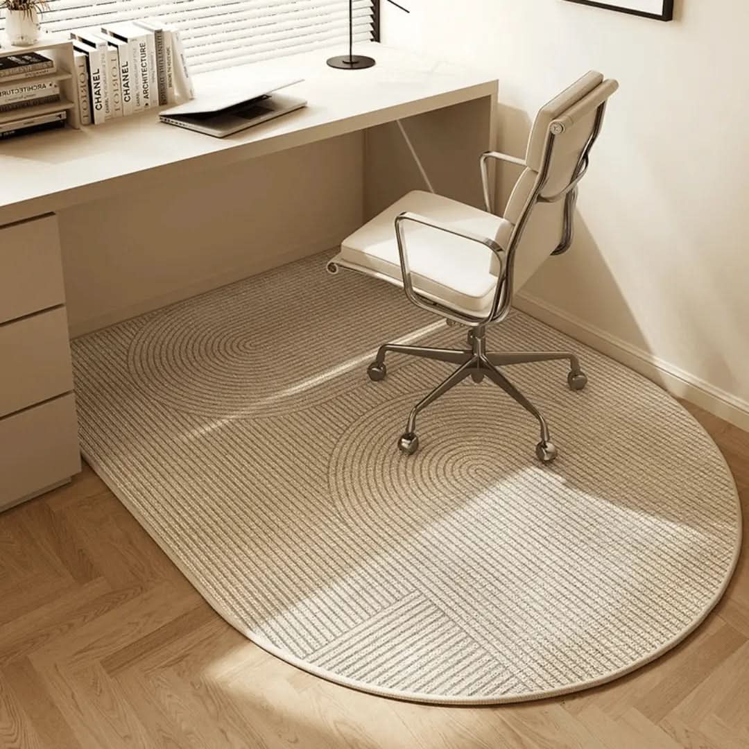 FlexGuard Bürostuhlmatte – Stilvoller Teppichschutz für Bürostühle