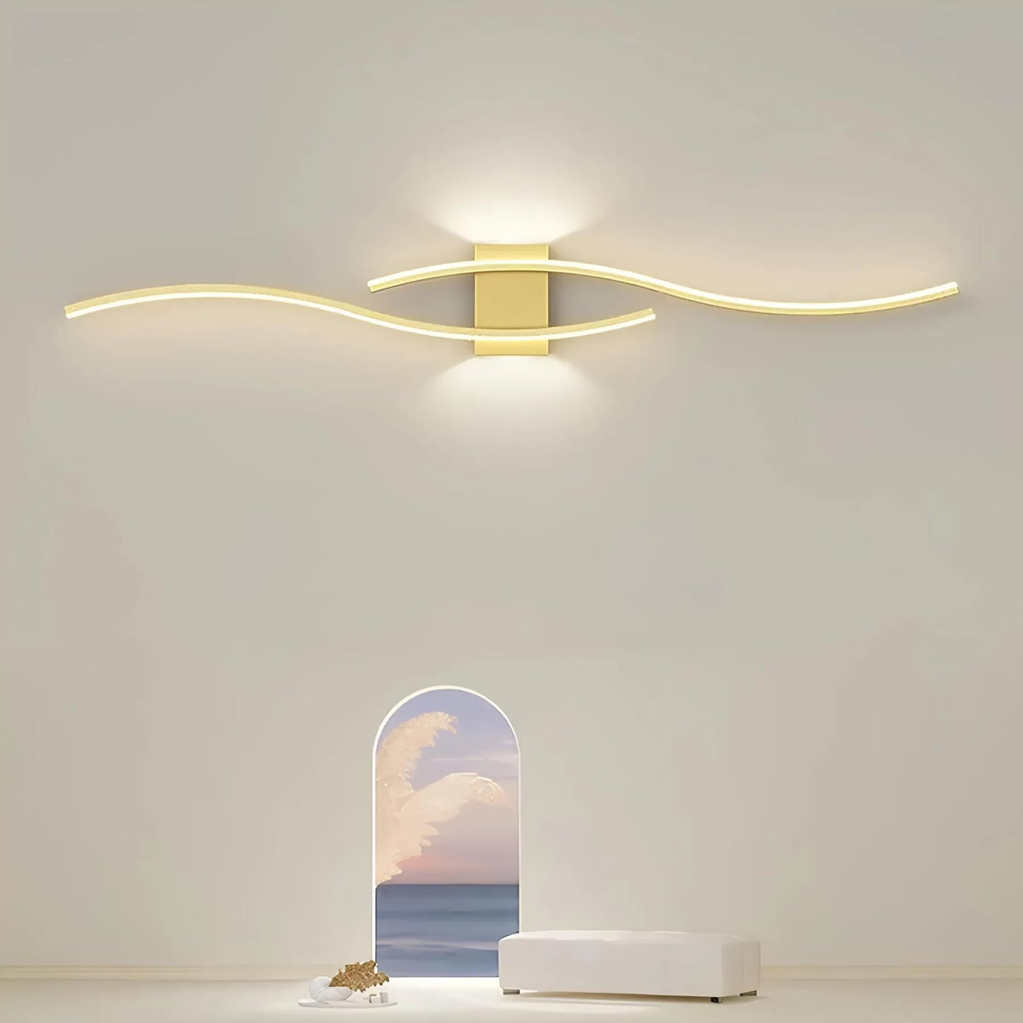 Lange Wandlichtleiste