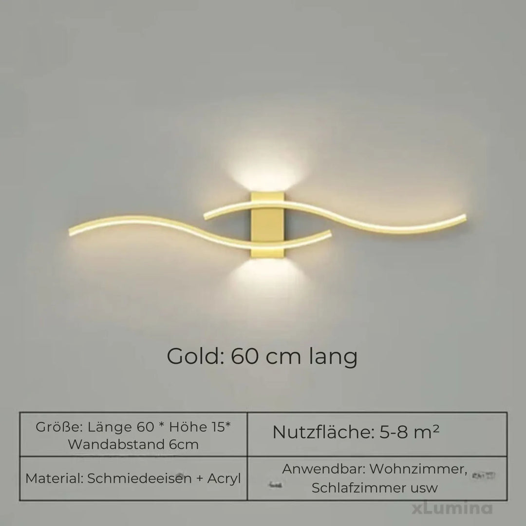 Lange Wandlichtleiste