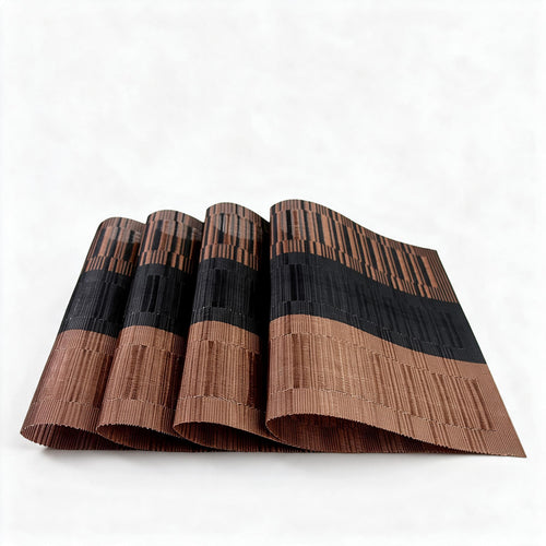 Vivolux Tischsets 4er-Set aus PVC, abwaschbar & hitzebeständig, 30 × 45 cm