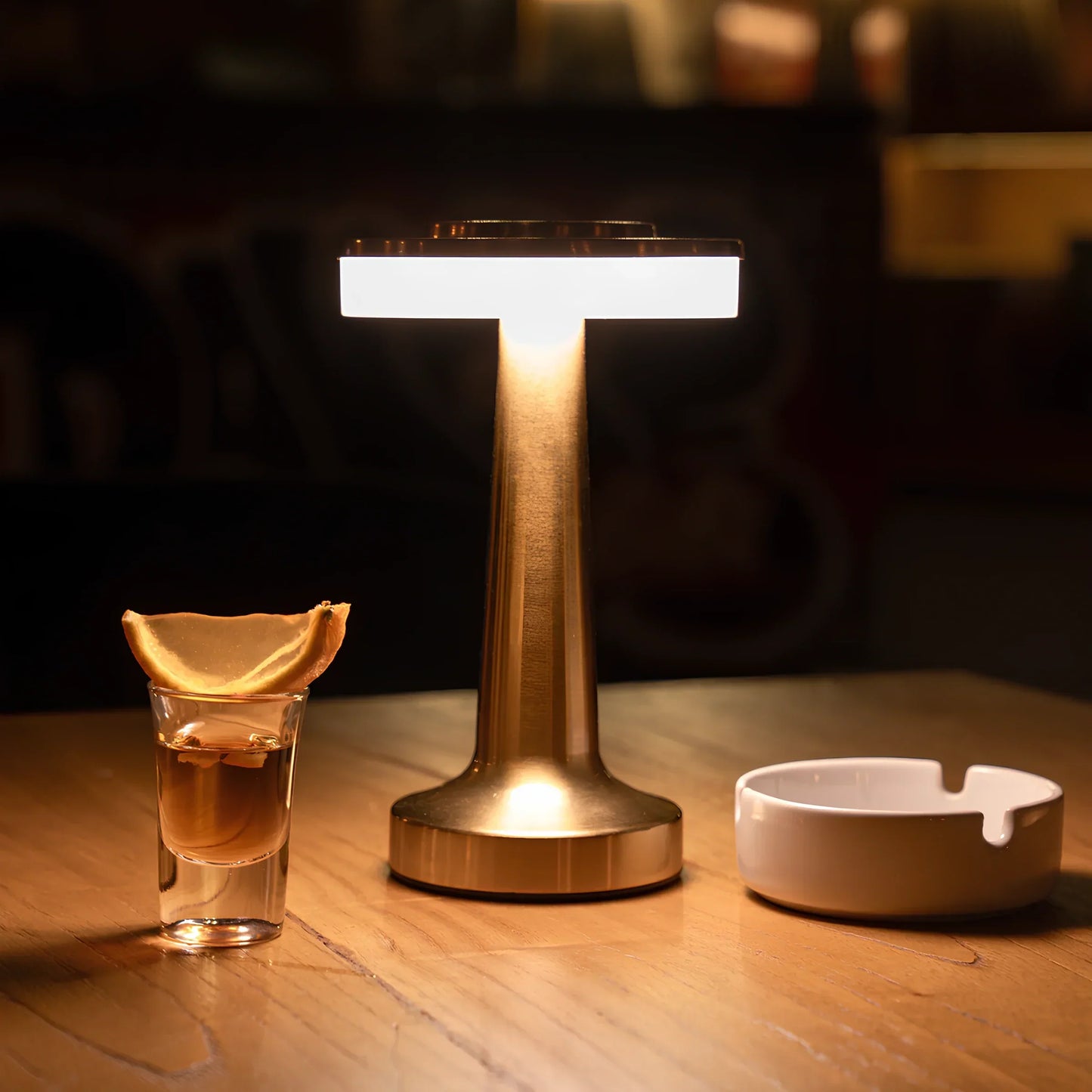 Kabellose, wiederaufladbare LED-Tischleuchte