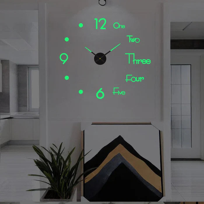 Moderne große dekorative Wanduhr