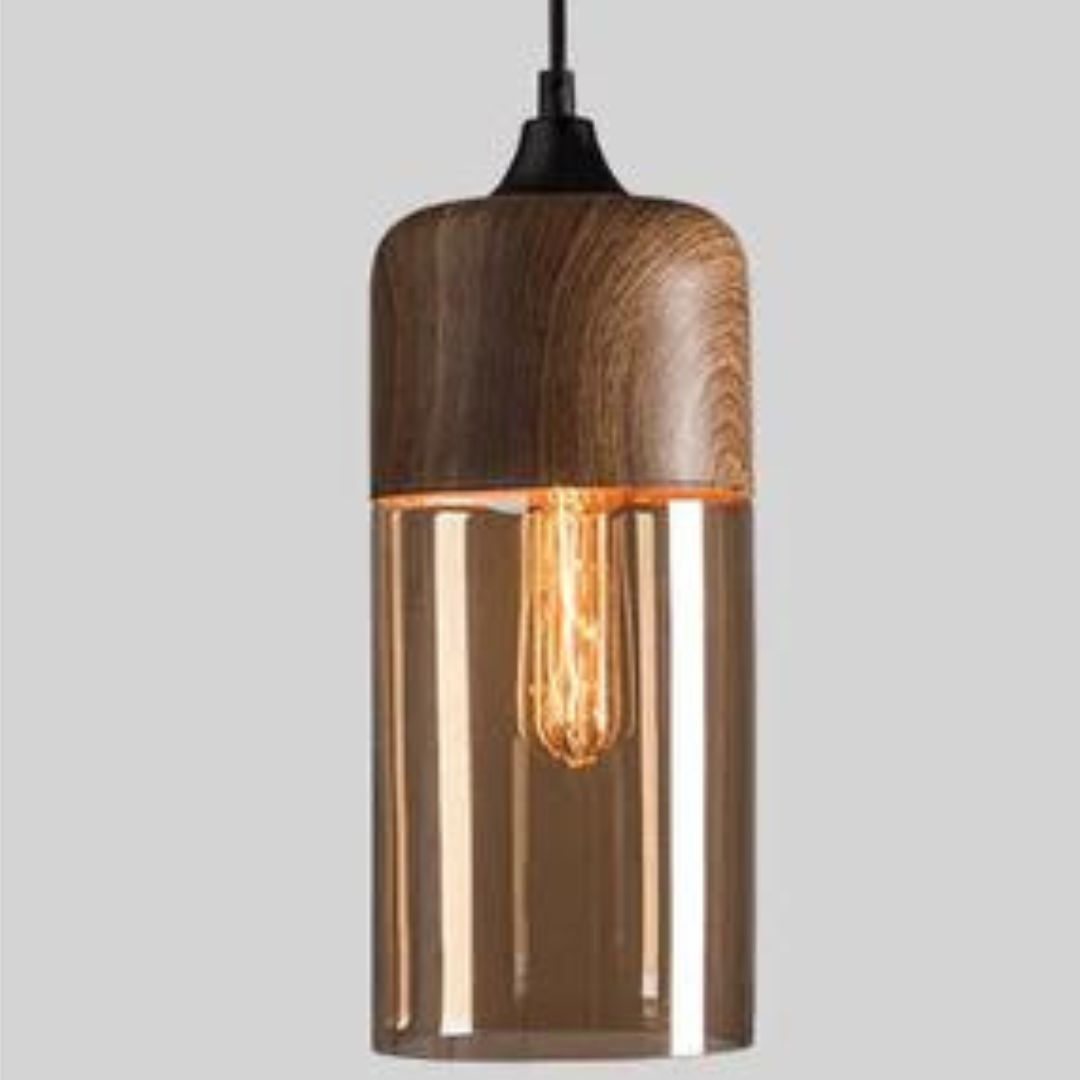 Karnz | Stilvolle skandinavische Holz-Deckenlampe - NordLuna