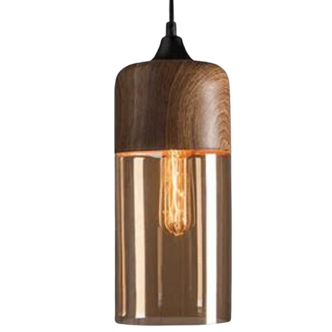 Karnz | Stilvolle skandinavische Holz-Deckenlampe - NordLuna