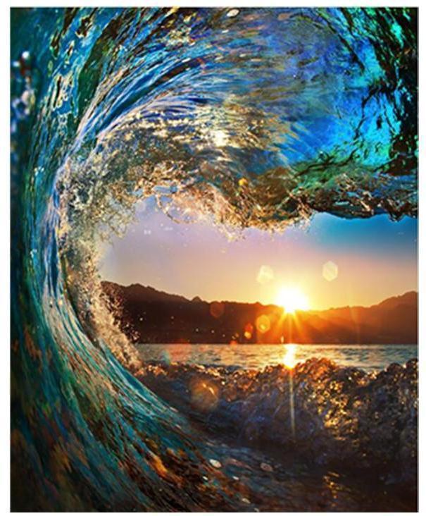 Surf's Up - Van-Go Malen nach Zahlen Set | Karnz