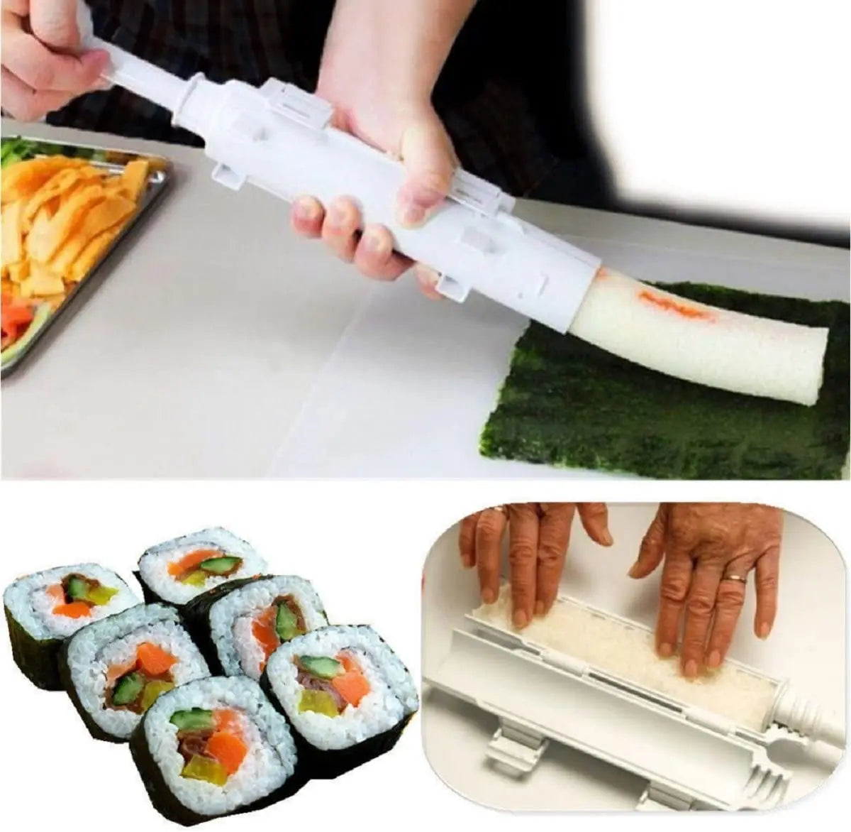 Sushi Bazooka Reismould Bambus Rollmatte Sushi Maker Set | Karnz