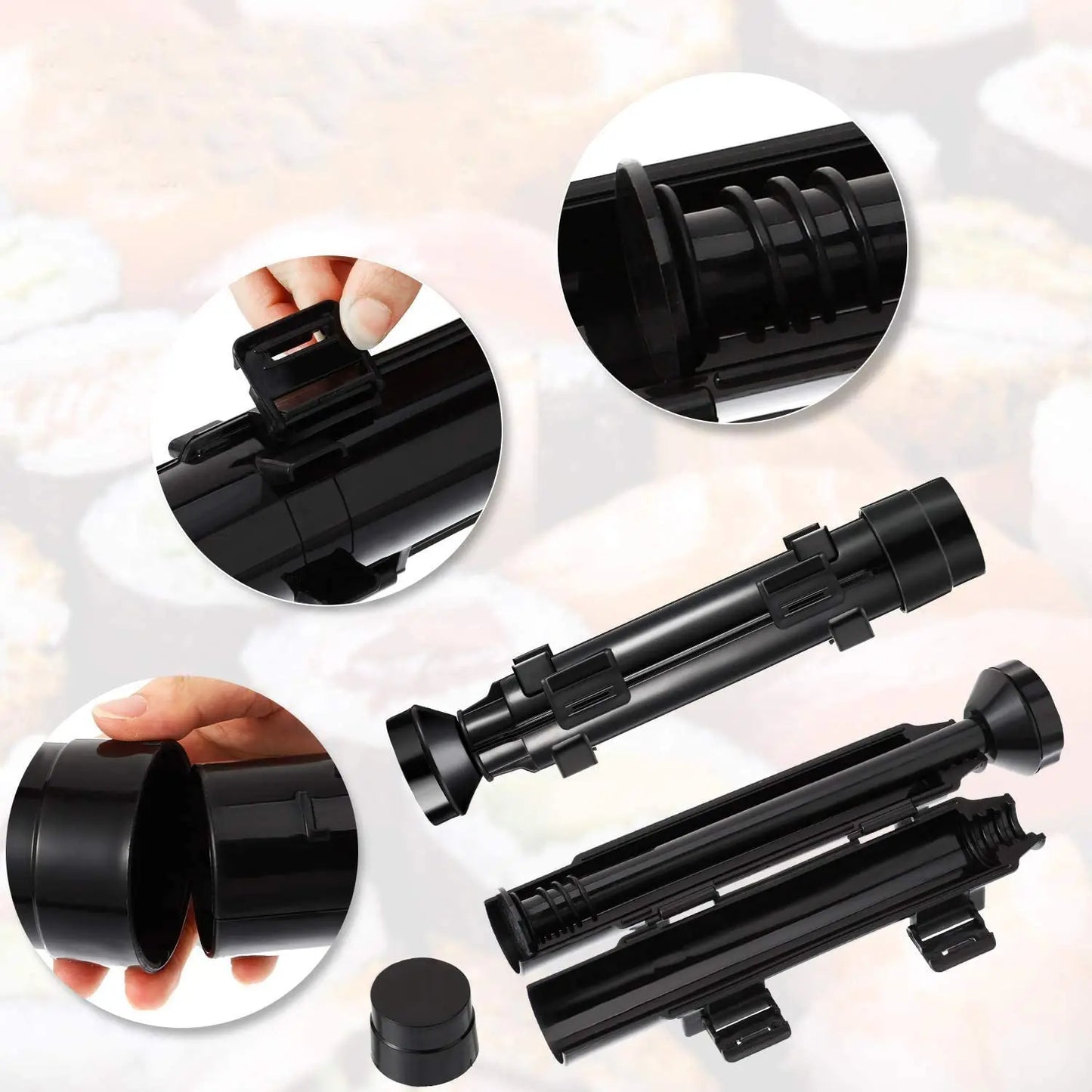 Sushi Bazooka Reismould Bambus Rollmatte Sushi Maker Set | Karnz