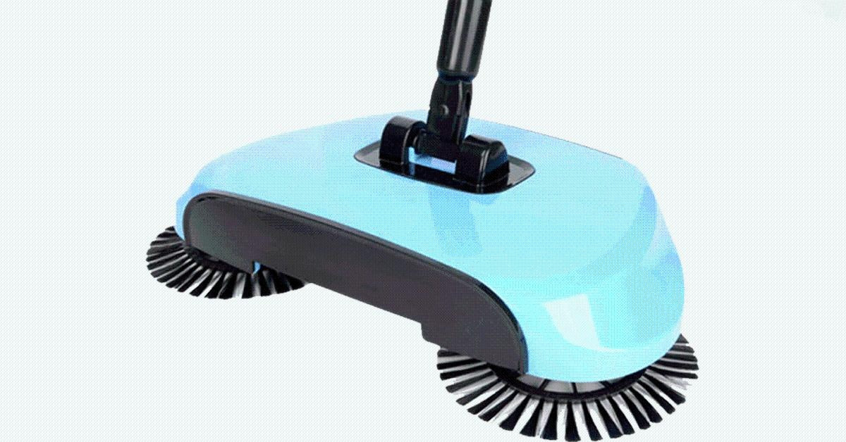 Moderner Bodensauger mit 360° rotierenden Bürsten | Karnz