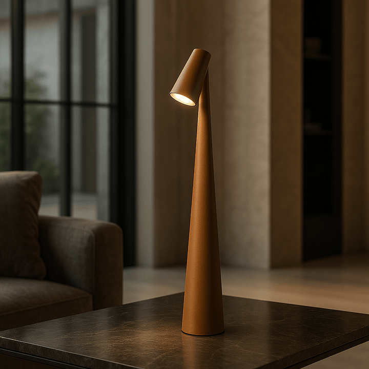 Sandsberg | EVOLUCE – Wiederaufladbare Tischlampe mit modernem Design & langer Akkulaufzeit