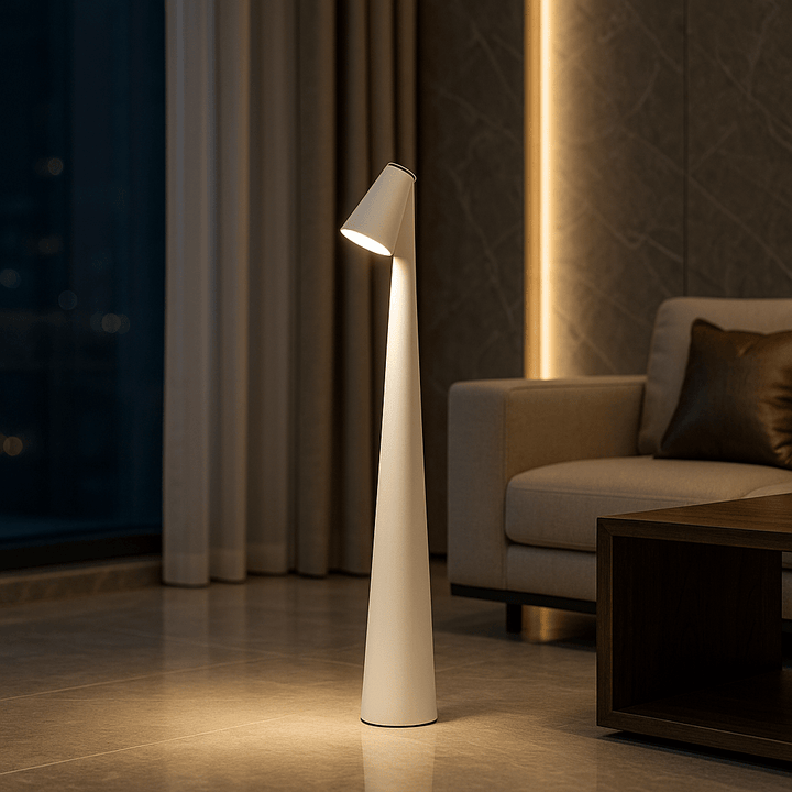 Sandsberg | EVOLUCE – Wiederaufladbare Tischlampe mit modernem Design & langer Akkulaufzeit