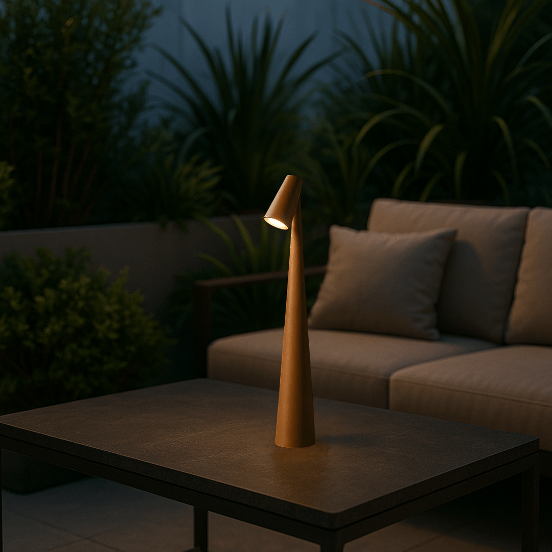 Sandsberg | EVOLUCE – Wiederaufladbare Tischlampe mit modernem Design & langer Akkulaufzeit
