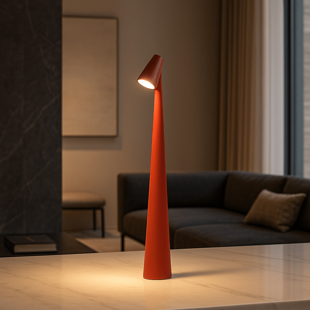 Sandsberg | EVOLUCE – Wiederaufladbare Tischlampe mit modernem Design & langer Akkulaufzeit