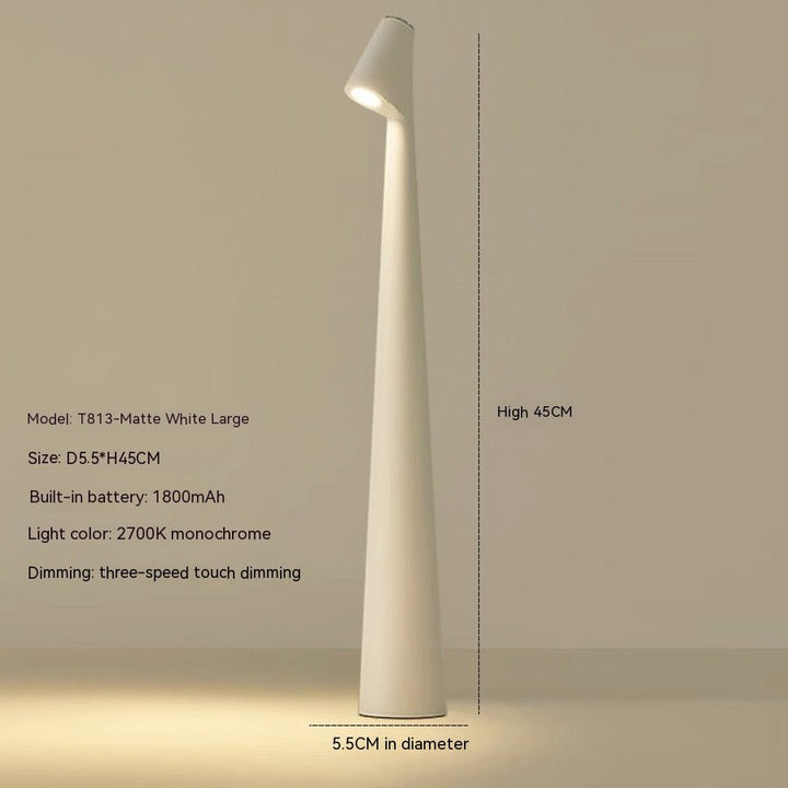 Sandsberg | EVOLUCE – Wiederaufladbare Tischlampe mit modernem Design & langer Akkulaufzeit
