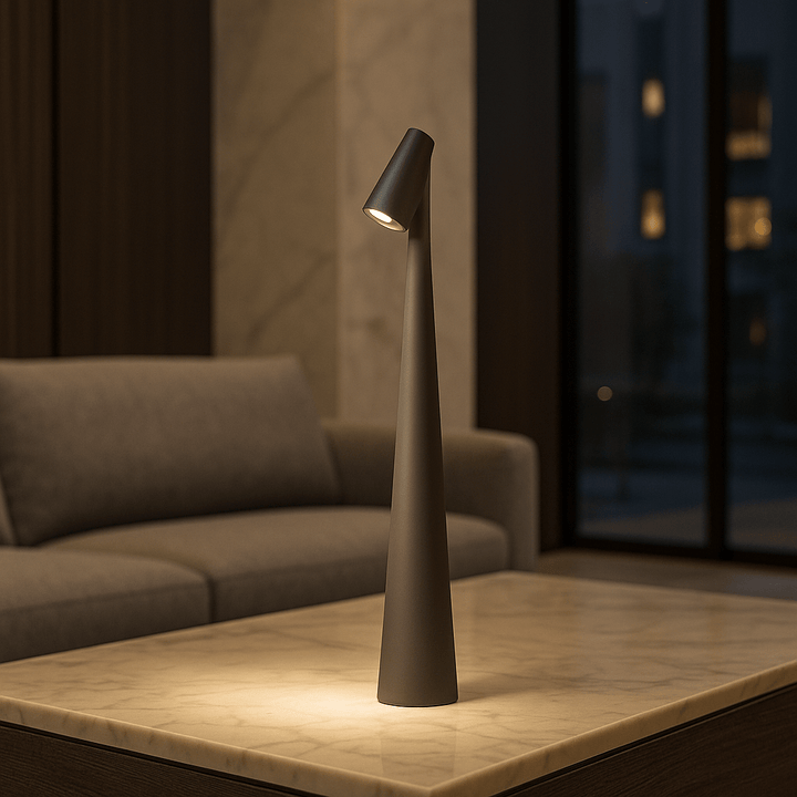 Sandsberg | EVOLUCE – Wiederaufladbare Tischlampe mit modernem Design & langer Akkulaufzeit