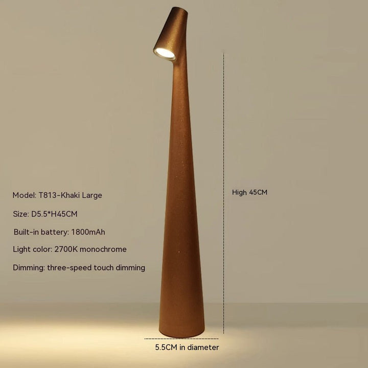 Sandsberg | EVOLUCE – Wiederaufladbare Tischlampe mit modernem Design & langer Akkulaufzeit