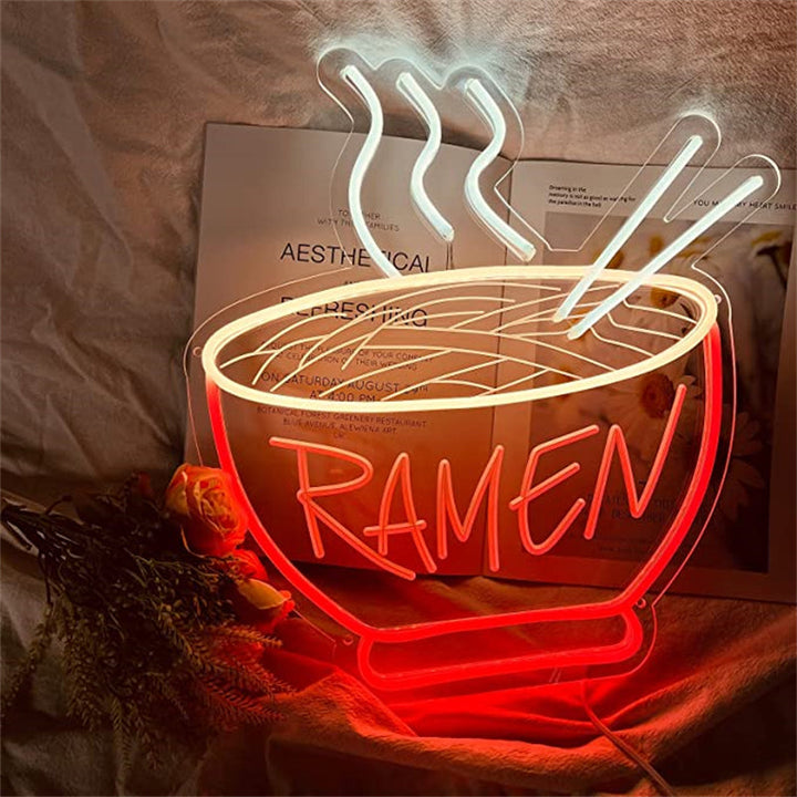 Ramen Neonlichter Zeichen Karnz
