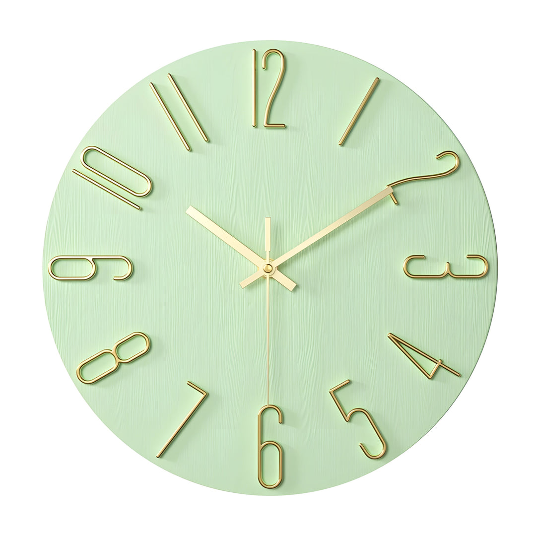 Einfaches Quarz-Design-Wanduhr - Still moderner Stil | Karnz