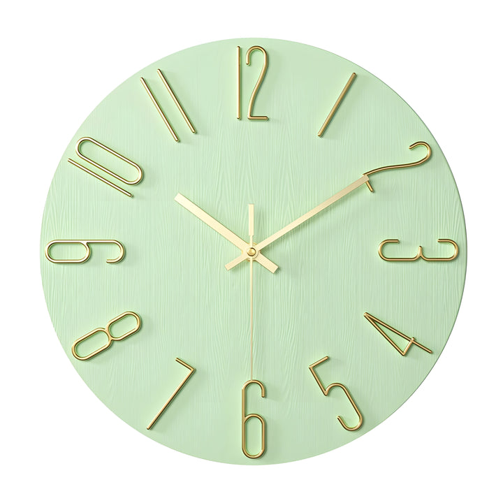 Einfaches Quarz-Design-Wanduhr - Still moderner Stil | Karnz