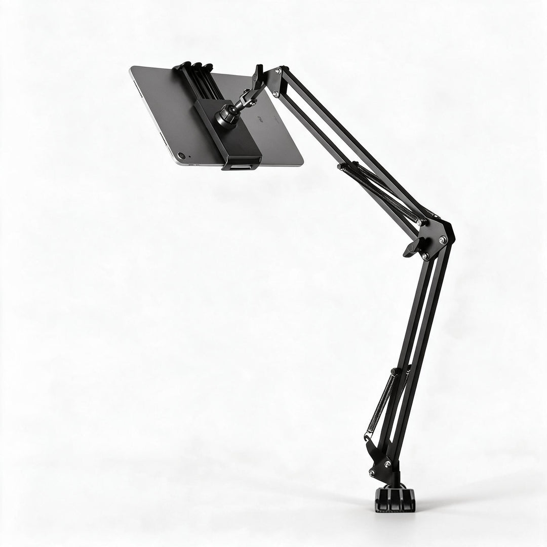 Tablet-Halterung – FlexiMount – 360° drehbar – verstellbarer Halter
