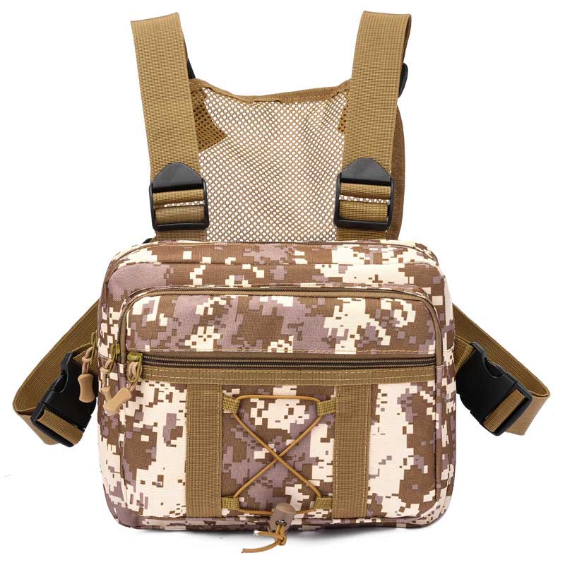 Haltbare Taktische Brusttasche – Wasserabweisendes Multifunktions-Outdoorgear | Karnz