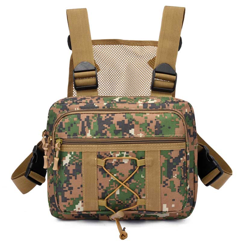 Haltbare Taktische Brusttasche – Wasserabweisendes Multifunktions-Outdoorgear | Karnz