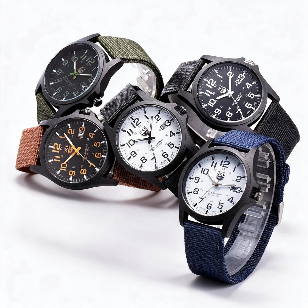 Taktische Herren Uhr AdventureTime – Wasserdicht und Stoßfest mit LED | Karnz