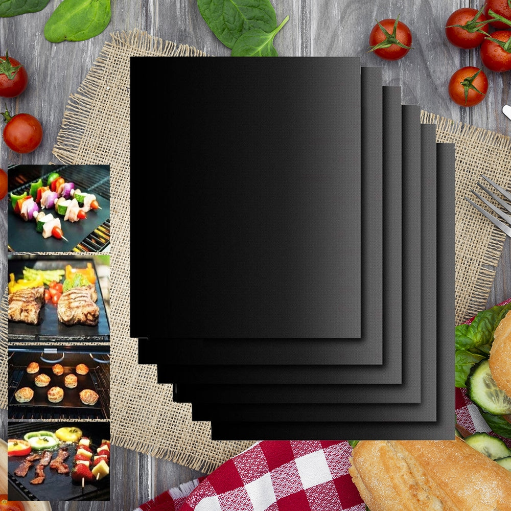Wiederverwendbare Teflonbackmatte 40x33 cm – Set von 5 | Karnz