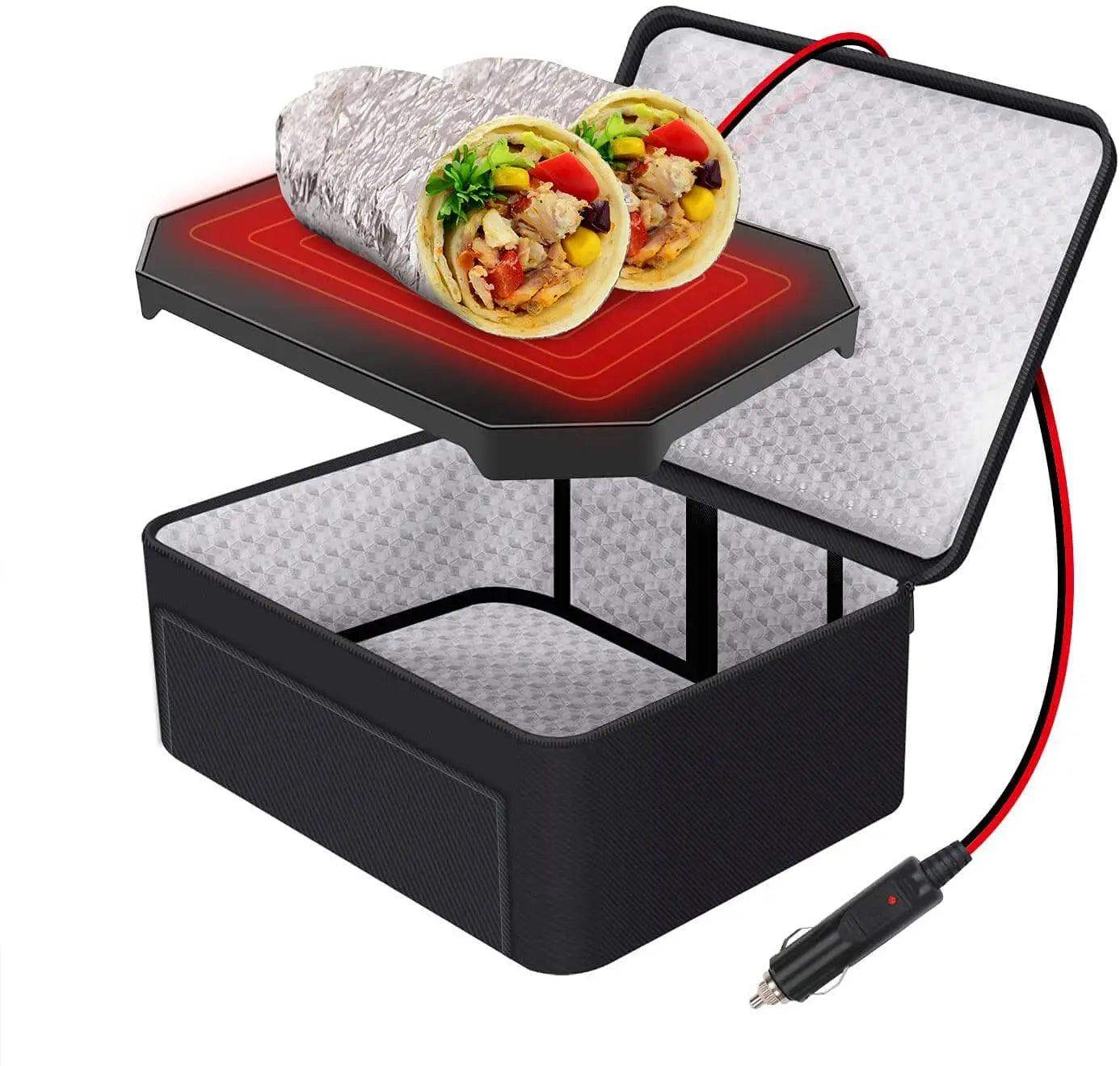 HeatGo Pro – Elektrischer tragbarer Lebensmittelwärmer Lunchbox mit 3-in-1 Anschluss | Karnz