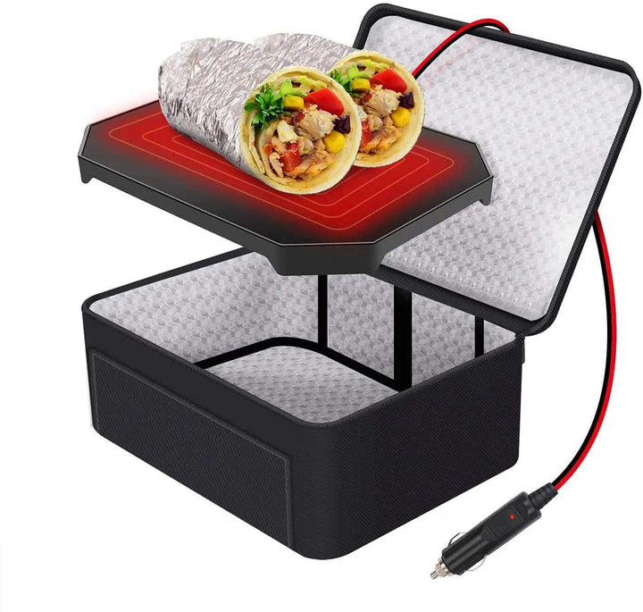HeatGo Pro – Elektrischer tragbarer Lebensmittelwärmer Lunchbox mit 3-in-1 Anschluss | Karnz