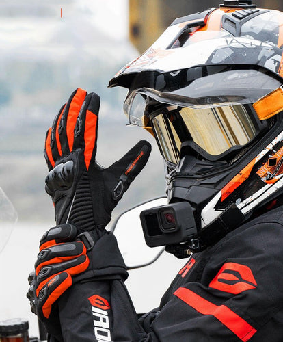 ArcticRide Wasserdichte, isolierte Motorradhandschuhe – Ultimativer Winterschutz