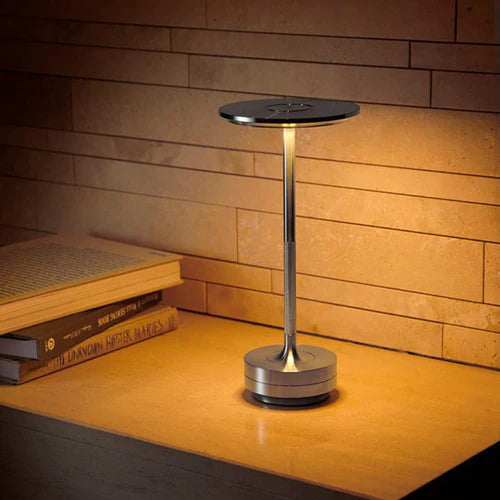 Luxuriöse kabellose LED-Tischlampe - Luna Glow | Karnz