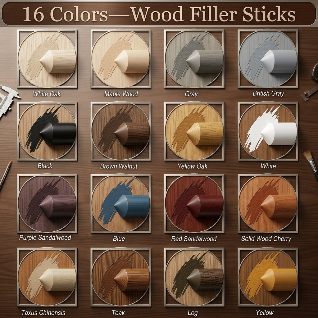 TimberTint™ Holzreparatur-Marker Set | Karnz