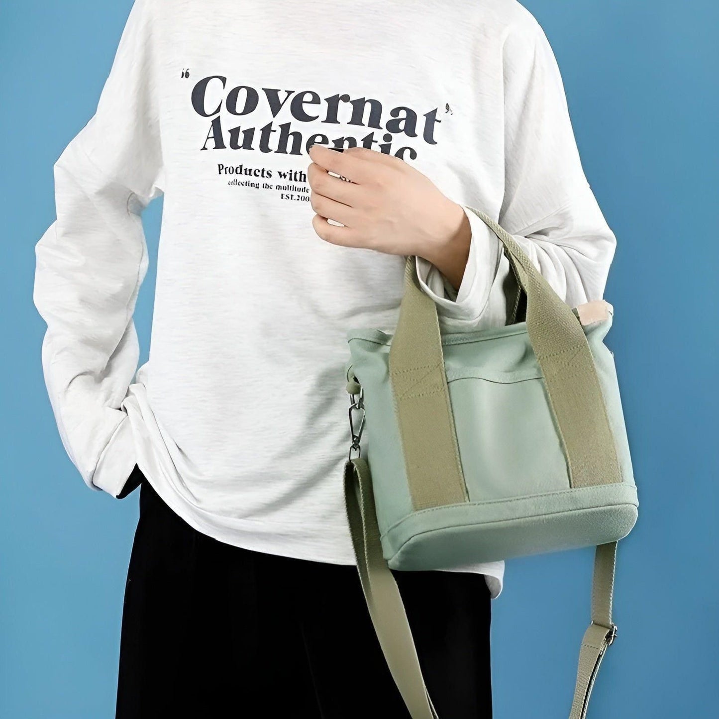 Mia Fashion Bag – Luxuriöse, dicke Canvas-Handtasche für Damen