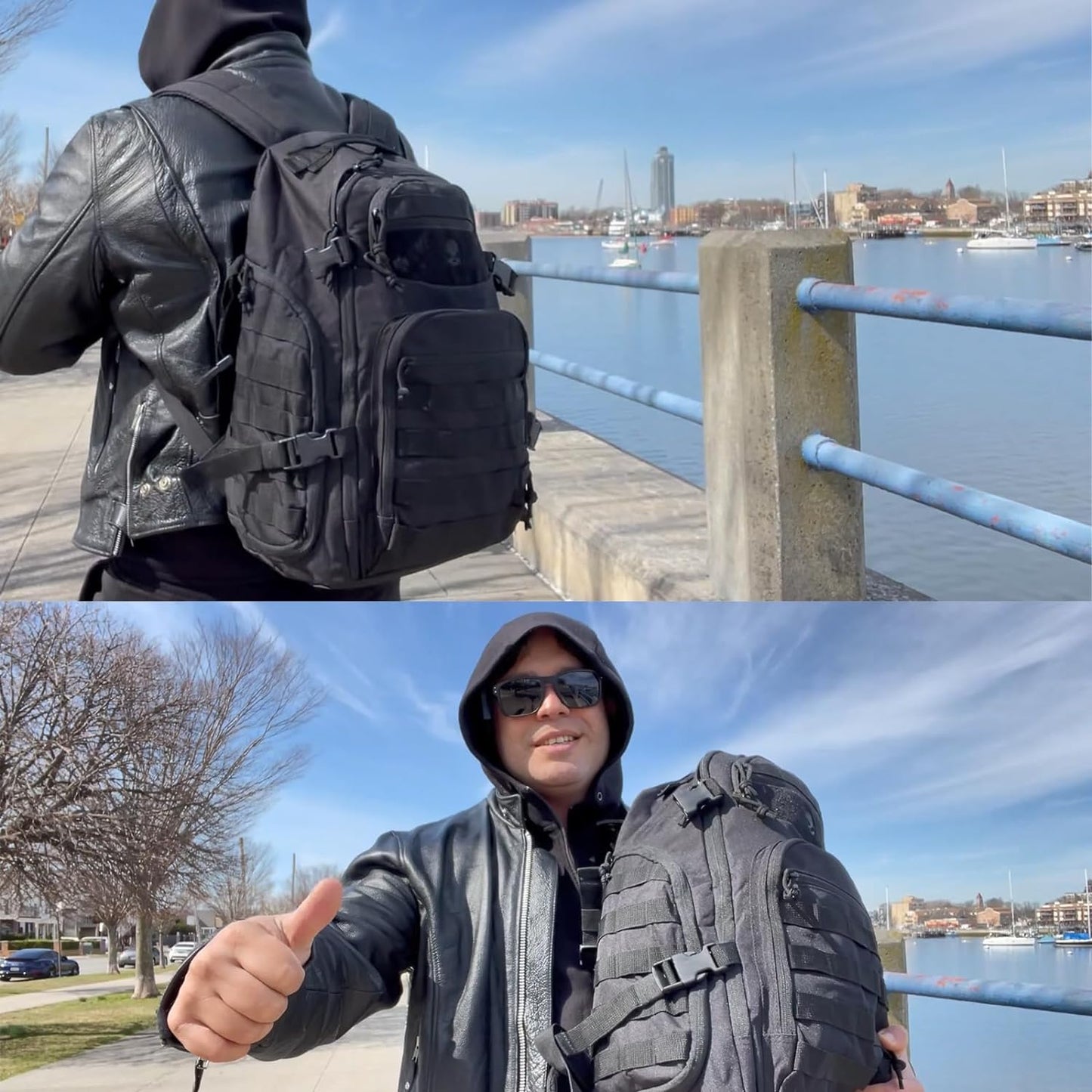 35L Outdoor Tactical Backpack mit Molle-System und Laptop-Aufbewahrung | Karnz